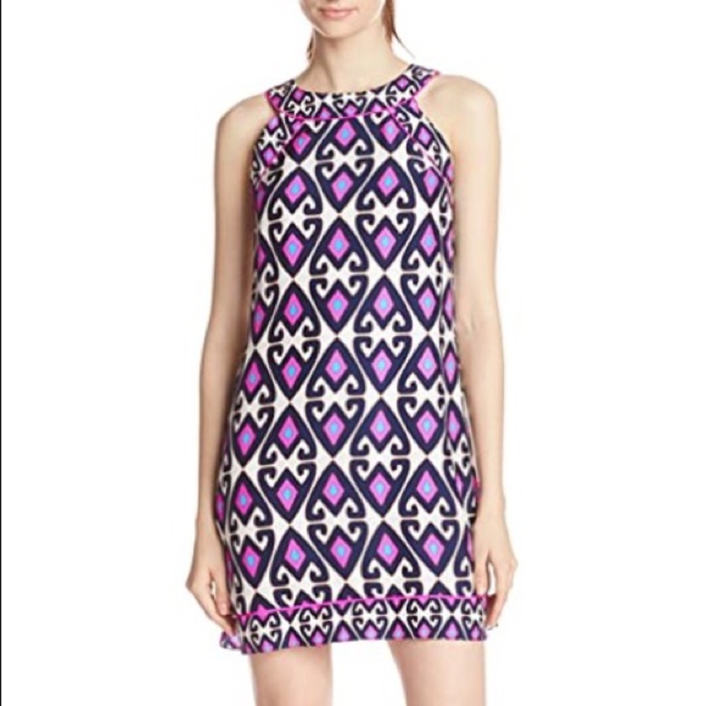 Alice & Trixie Sofie Silk Shift Dress - Medium